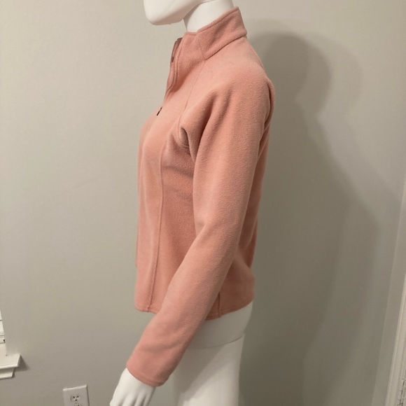 Patagonia women's fleece long sleeve with a short zipper on the front SZ - M - Picture 8 of 15